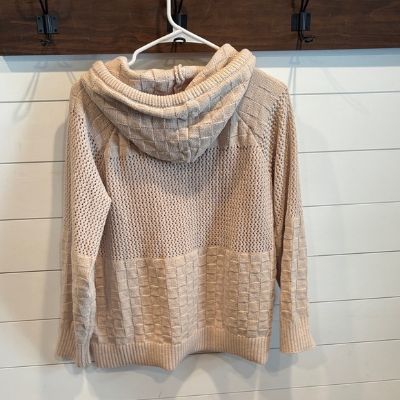 Maurices Beige hooded Sweater - Picture 3 of 3